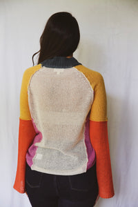 Chip Off The Colorblock Sweater, Multi