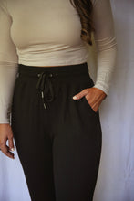Load image into Gallery viewer, Luxurious In Leisure Joggers, Black