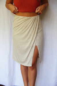 Home Office Skirt, Oatmeal