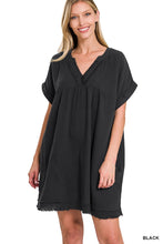 Load image into Gallery viewer, Thursday Addams Dress, Black