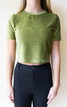 Load image into Gallery viewer, Hillary On The Bass Crop Top, Olive