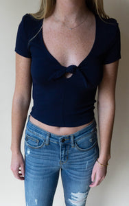 Madd About Chels Top, Navy
