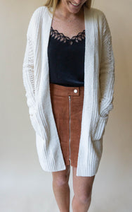 Cardi For The Party Cardigan, Ivory