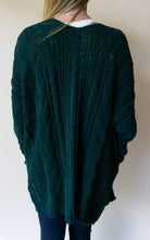 Load image into Gallery viewer, When Cozy Calls Cardigan, Hunter