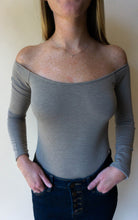 Load image into Gallery viewer, Bare Necessities Bodysuit, Light Olive