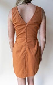 The Barn Thrill Dress, Rust