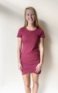 The Regina Dress, Berry