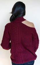 Load image into Gallery viewer, Death To Demure Sweater, Wine