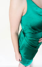 Load image into Gallery viewer, All Shook Up Dress, Emerald