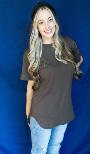 Coed Tee, Olive