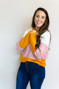 Sherbet Sunrise Sweater, Multi
