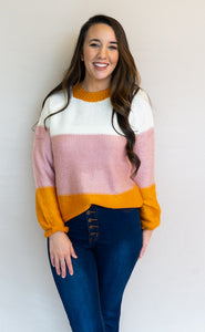Sherbet Sunrise Sweater, Multi