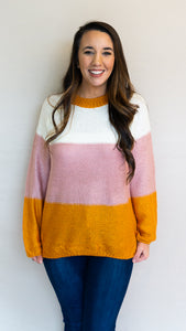 Sherbet Sunrise Sweater, Multi