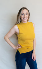 Load image into Gallery viewer, Tennis Club Top, Mustard