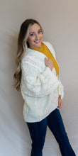 Load image into Gallery viewer, The Willa Cardigan, White