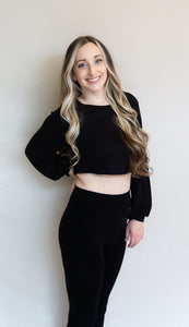 It's Casual Top, Black