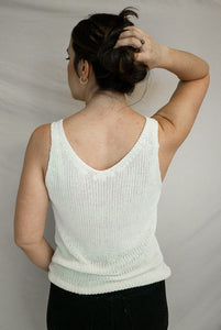 Set Sail Tank, White