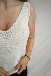 Set Sail Tank, White