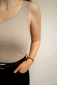 Dash Bodysuit, Tan