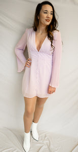 Space Girl Dress, Lilac