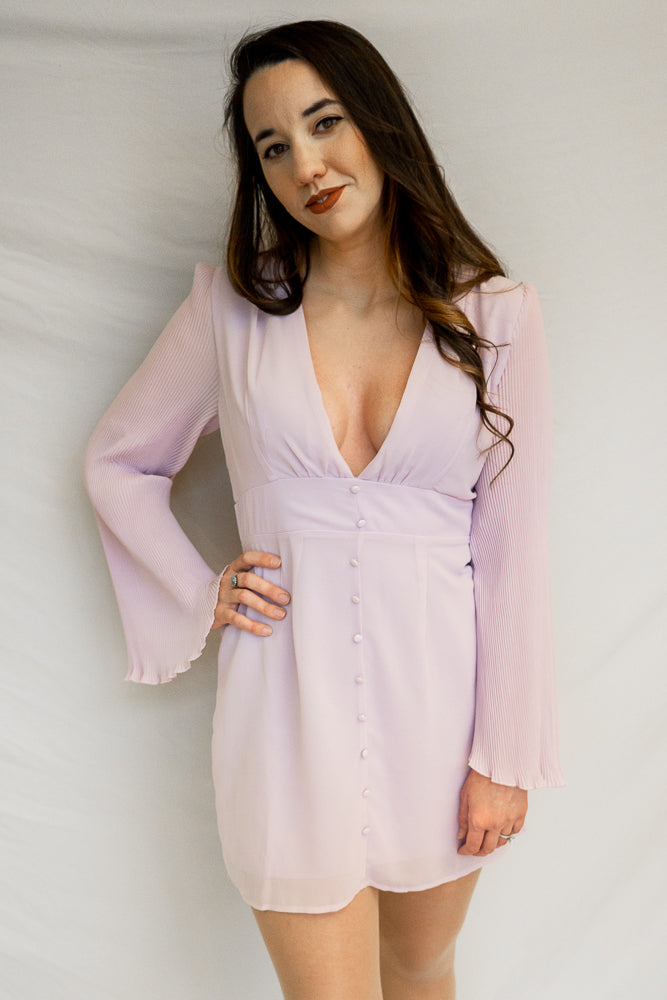 Space Girl Dress, Lilac