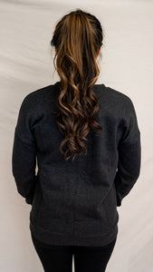 Corner Pocket Sweatshirt, Charcoal