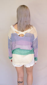 Nautical Me Maybe Top, Lavender