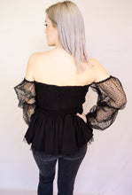 Load image into Gallery viewer, Maiden Name Top, Black