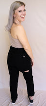 Load image into Gallery viewer, Peek A Booty Jeans, Black