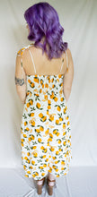Load image into Gallery viewer, Citrus Against The World Midi Dress, White