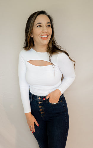 New Buffalo Top, White