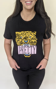 Pretty Fierce Tee, Black