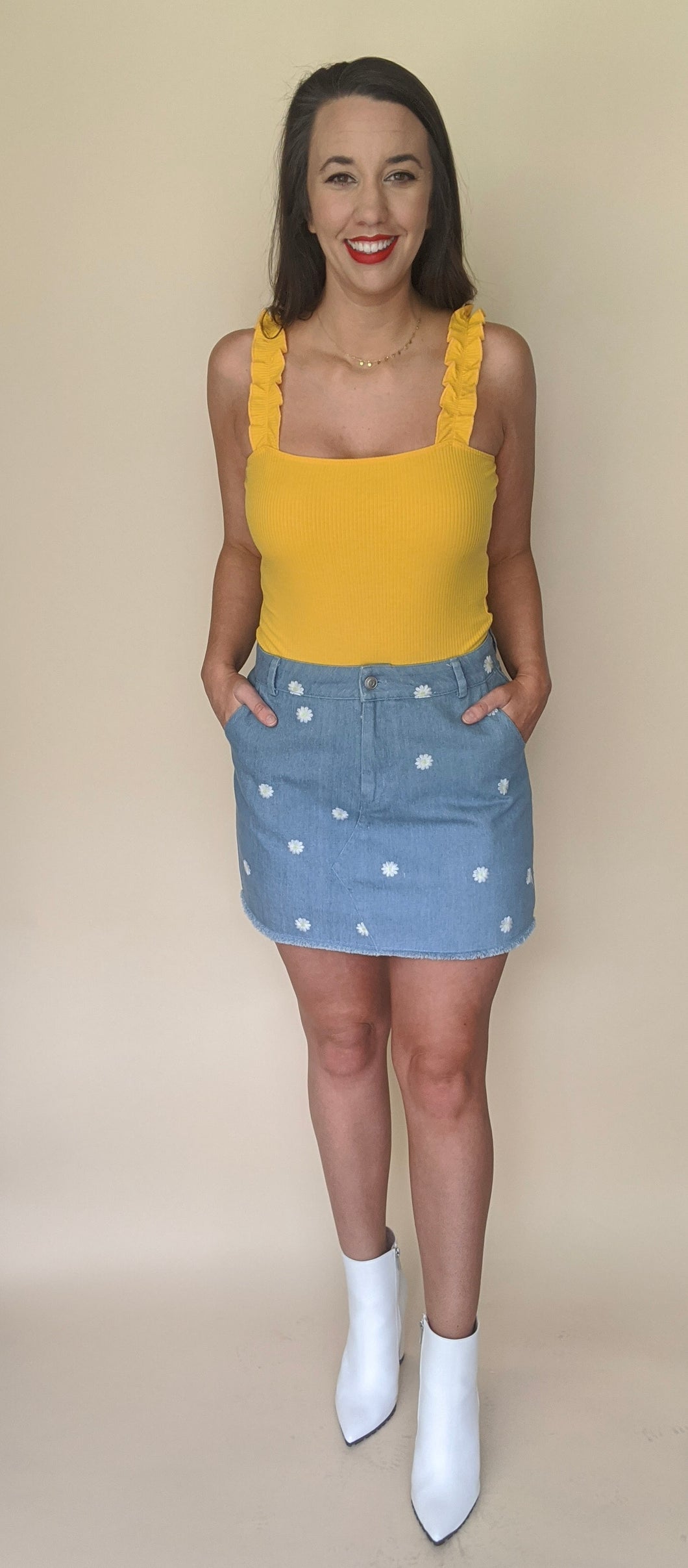 Summer Sun Bodysuit, Golden