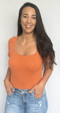 Load image into Gallery viewer, Square Up Top, Dark Peach