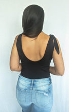 Load image into Gallery viewer, Take The Plunge Bodysuit, Black