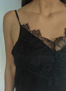 Lace Get It On Top, Black
