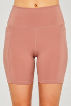 Load image into Gallery viewer, Faux Pro Bike Shorts, Mauve