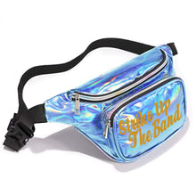 Load image into Gallery viewer, Worth The Waist Fanny Pack, Clear-Holographic