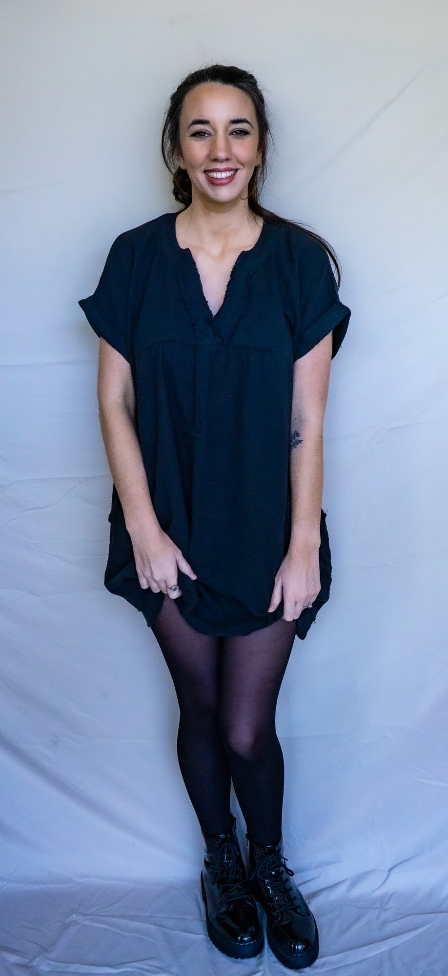 Thursday Addams Dress, Black
