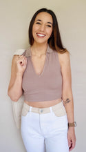 Load image into Gallery viewer, The Ashleigh Top, Tan