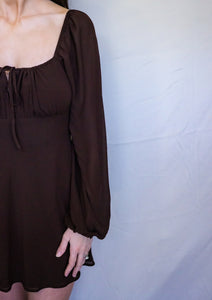 Lowkey High Class Dress, Cocoa