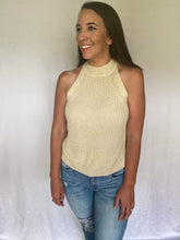 Load image into Gallery viewer, East Coast Tennis Mom Top, Oatmeal