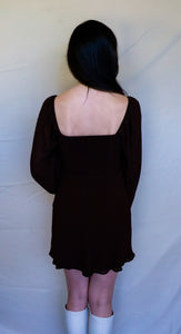 Lowkey High Class Dress, Cocoa