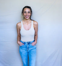 Load image into Gallery viewer, Staple Bodysuit, Beige