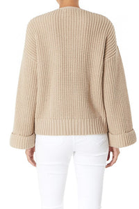 Chai Tea Latte Sweater, Taupe