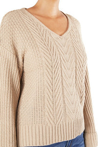 Chai Tea Latte Sweater, Taupe