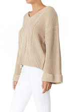 Load image into Gallery viewer, Chai Tea Latte Sweater, Taupe
