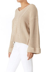 Chai Tea Latte Sweater, Taupe