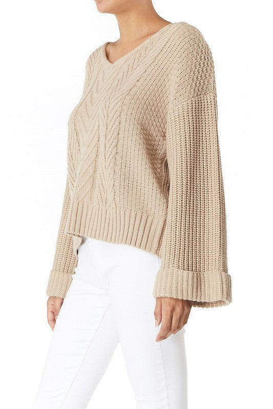 Chai Tea Latte Sweater, Taupe